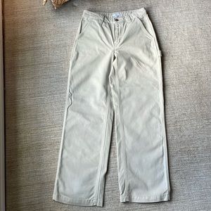 Aritzia twill Greenwich pant. Size 0